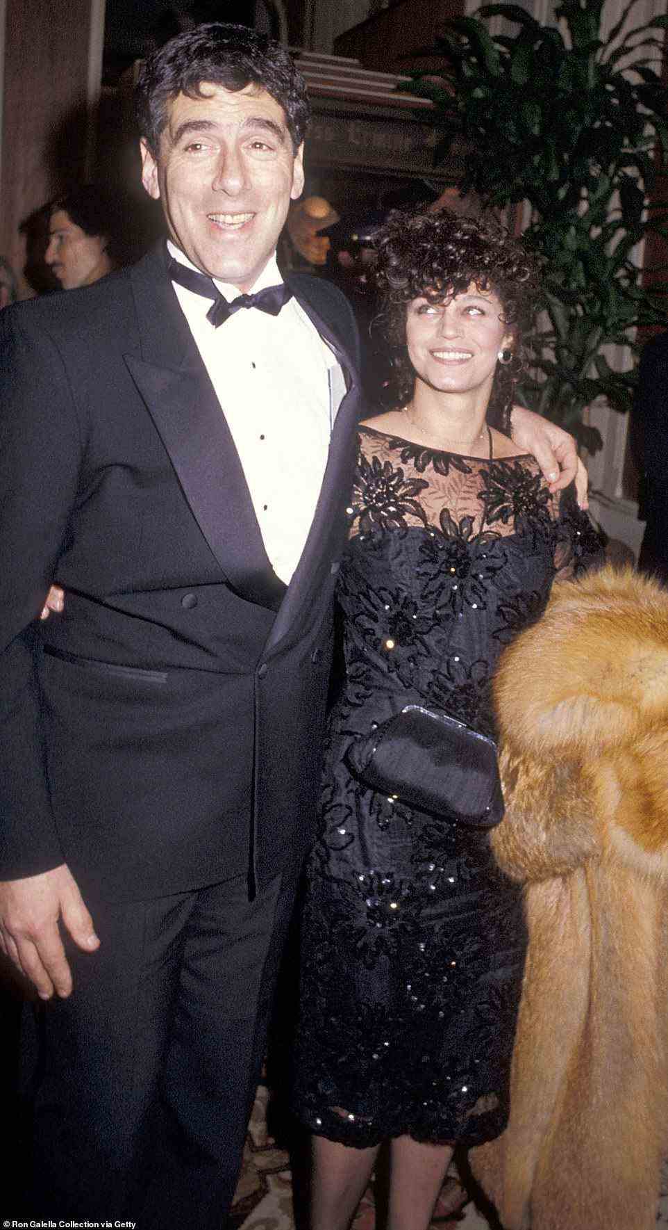 Then, in 1973, he married Jennifer Bogart (pictured together in 1985). They briefly split in 1975 but got back together three years later, before they ultimately divorced in 1989. They share two kids