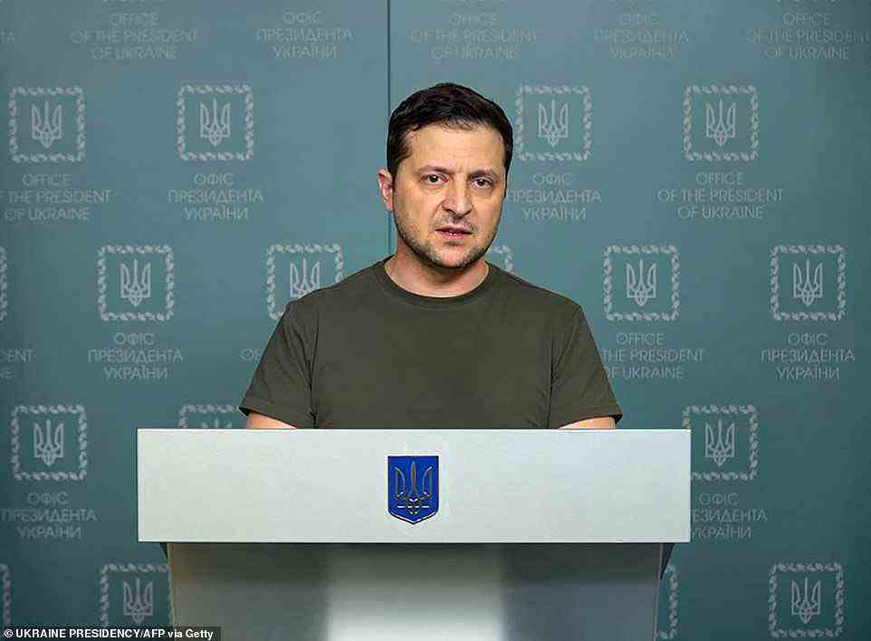 Wagner Group are now said to be tracking Zelensky and his colleagues via their mobile phones - claiming to know where they are at all times