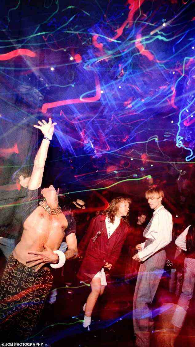 Sydney's dancefloors in the late 1980s to early 2000s drew a huge mix of different social groups (Pictured dancers at a Unite dance party, run by Rat and Dance Delirium promoters, at Hordern Pavillion in 1989. At left is dancer Paul Saliba)