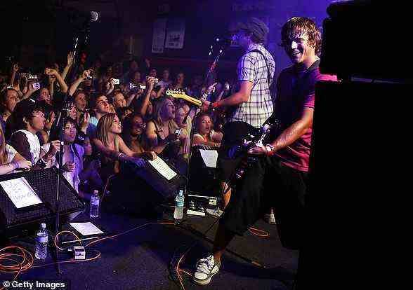 McFly delights the crowd at Sydney's iconic Annandale Hotel, which shocked fans when it  first closed in 2013