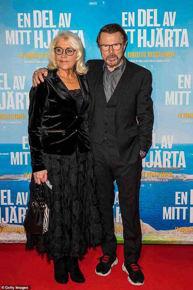 ÜBER!  Björn Ulvaeus, 76, und Ehefrau Lena Kallersjö, 73, haben sich nach 41 Jahren Ehe getrennt