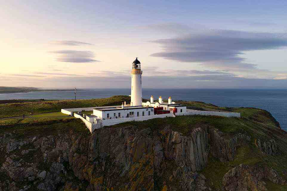 Inspirierend: Die Galloway Lighthouse Cottages befinden sich auf der Spitze einer 260 Fuß hohen Klippe am südlichsten Punkt Schottlands