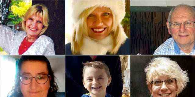 Die sechs Opfer, die bei dem Angriff auf die Waukesha-Parade getötet wurden, wurden identifiziert als Jackson Sparks, 8;  Tamara Durand, 52;  Jane Kulich, 52;  LeAnna Owen, 71;  Virginia Sorenson, 79;  und Wilhelm, 81.