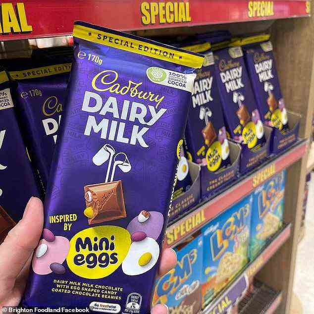 Schokoladenliebhaber müssen nicht die drei Monate bis Ostern warten, um sich an Cadburys neuem von Cadbury inspirierten Mini-Eierblock in limitierter Auflage zu erfreuen