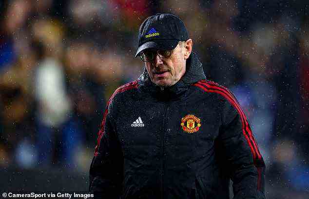 Ralf Rangnick, Trainer von Manchester United, sagte, seine Mannschaft sei gegen Burnley nicht gut genug