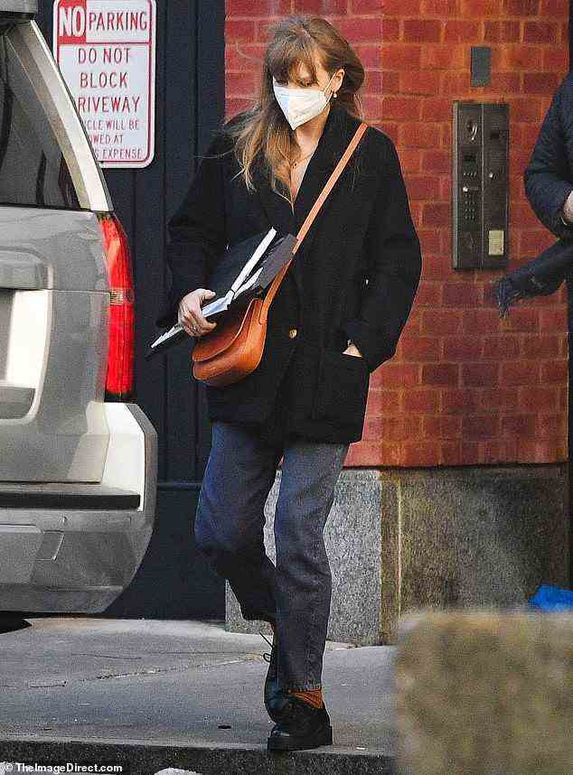 Rare sighting: Taylor Swift was spotted out in public for the first time in three months on Tuesday