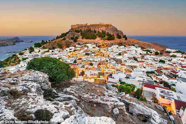 Inselcharme: Rhodos in Griechenland begrüßt Besucher mit dem Nachweis eines negativen Tests