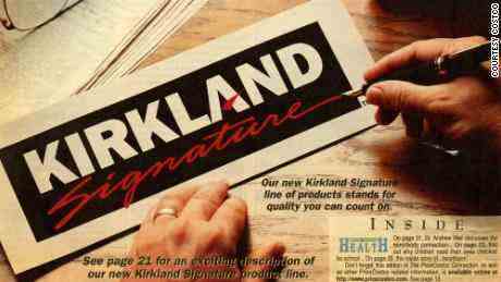 Costco führte die Marke Kirkland Signature im Jahr 1995 ein.