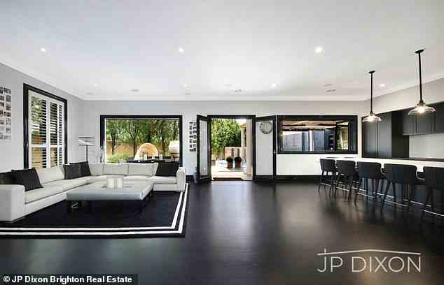 He bought the property in the affluent beachside suburb of Brighton, in Melbourne, back in 2018 for $5.4 million