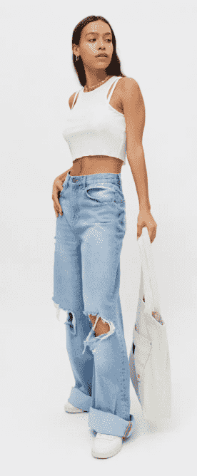 STYLECASTER |  Hailey Bieber-Jeans