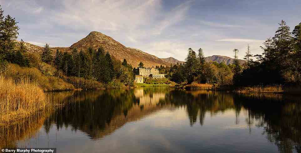 Ballynahinch Castle (pictured), which occupies a 700-acre estate, is a haven for those drawn to the great outdoors