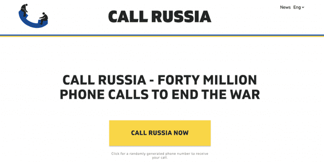 CallRussia.org-Website 
