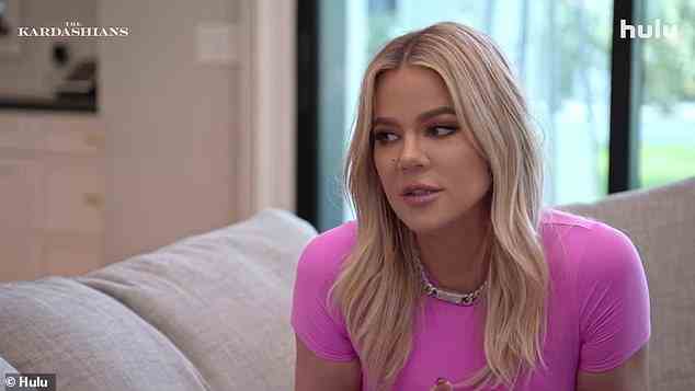 'Trust takes tim:' Khloe tells Tristan as they have a conversation while sitting on the couch