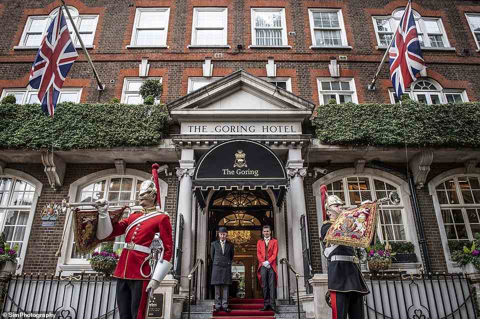 Fanfare: The Goring, a Royal favourite located close to Buckingham Palace, has a Jubilee package starting from £868 for two per night