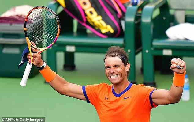 Australian-Open-Sieger Rafa Nadal erledigt den Job erneut und rückt nach einem Achterbahnsieg gegen Nick Kyrgios ins Halbfinale von Indian Wells vor.