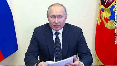 Putins abschreckende Warnung an russische „Verräter“  und "Abschaum"  ist ein Zeichen dafür, dass die Dinge nicht nach Plan laufen