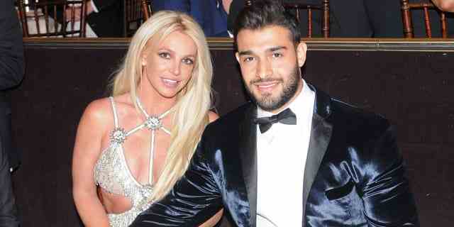 Britney Spears ist mit Sam Asghari verlobt.