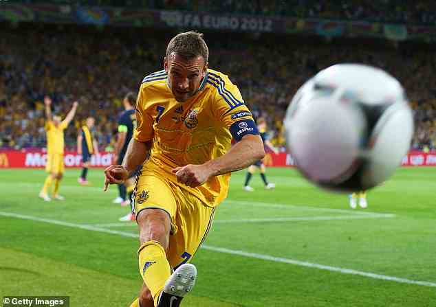 The 45-year-old is Ukraine's top scorer of all-time but is now turning his attention elsewhere