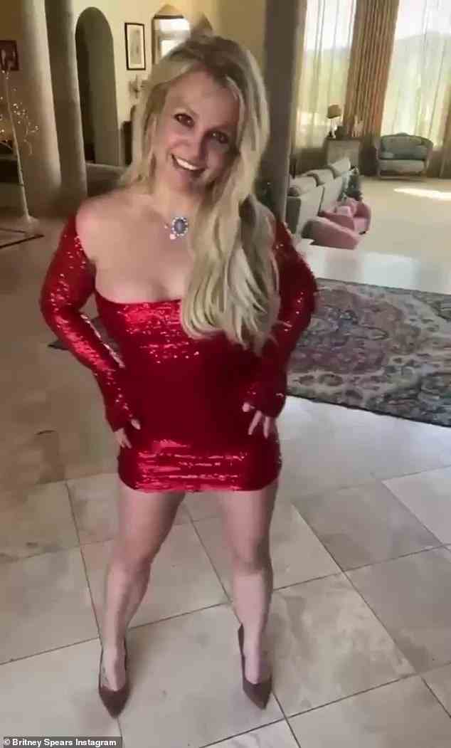 Fashion show: The songstress followed up her post with a compilation video showing herself beaming in some of her favorite outfits around her house