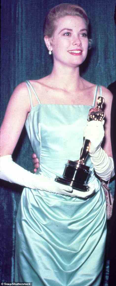 Grace Kelly won an Oscar in 1954 for best actress for her role in The Country Girl