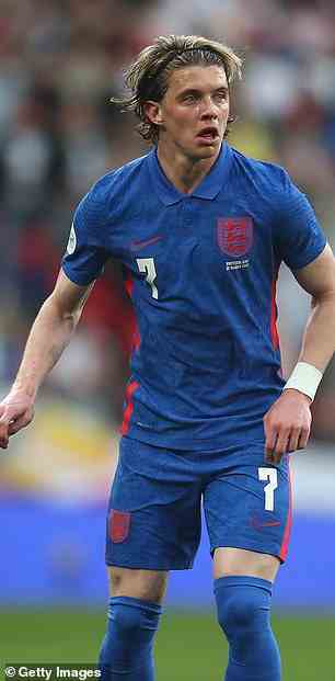 Es war Conor Gallaghers zweites Spiel für England nach seinem Debüt gegen San Marino