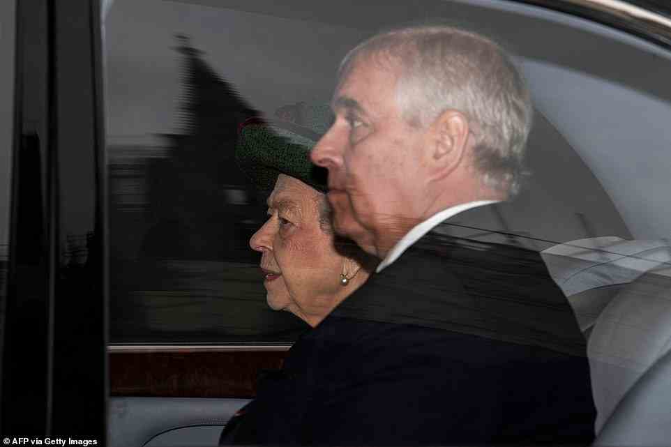 Front and centre of the high profile occasion was the Duke of York, despite Andrew paying millions out of court earlier this month to settle a civil sexual assault case and losing his 'HRH'