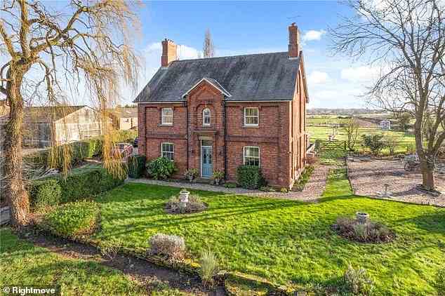 Perfektion: Dieses ehemalige viktorianische Bauernhaus im Dorf Besthorpe in Nottinghamshire steht jetzt zum Verkauf
