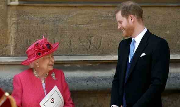 Prinz Harry und die Queen