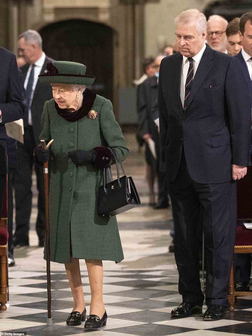 It comes as senior royals are concerned Andrew is looking to strong-arm his way into making an appearance at the Platinum Jubilee celebrations in an attempt to revive his reputation after he insisted on accompanying the Queen from Windsor Castle to Westminster Abbey on Tuesday