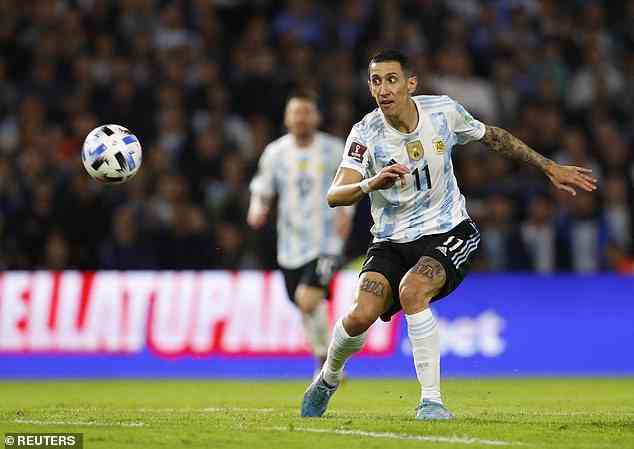 Angel Di Maria schien anzudeuten, dass er sein letztes Spiel für Argentinien in seiner Heimat gespielt hat
