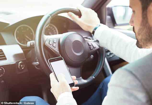 Stricter laws on using a phone while driving from TODAY: Motorists face minimum £200 fine and six points if caught using their device in almost all circumstances from now