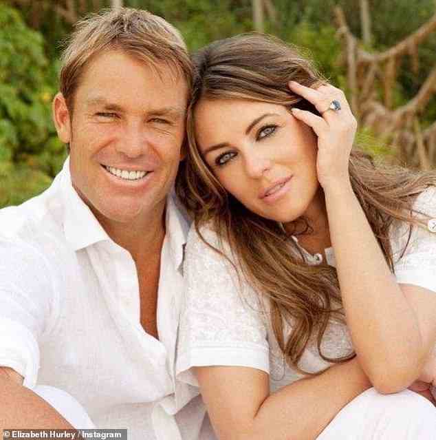'RIP my beloved Lionheart': Elizabeth Hurley broke her silence on ex-fiancé Shane Warne's death following a 'heart attack' age 52 - taking to Instagram on Saturday