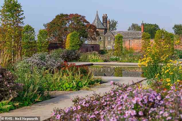 Idyllisch: Der wunderschöne Paradise Garden bei RHS Bridgewater in Salford