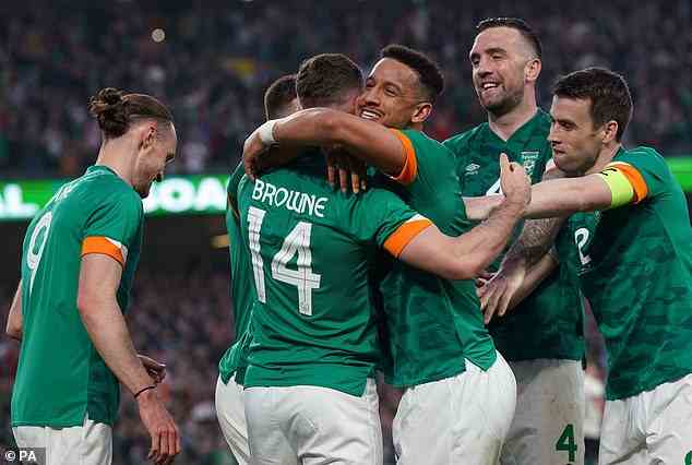 Irland hat am Samstagnachmittag im Aviva-Stadion in Dublin ein 2:2-Unentschieden gegen Belgien erzielt