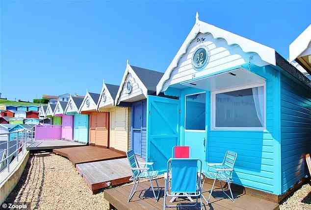 Strandhütten können im Preis erheblich variieren, von ein paar tausend Pfund bis zu ein paar hunderttausend Pfund