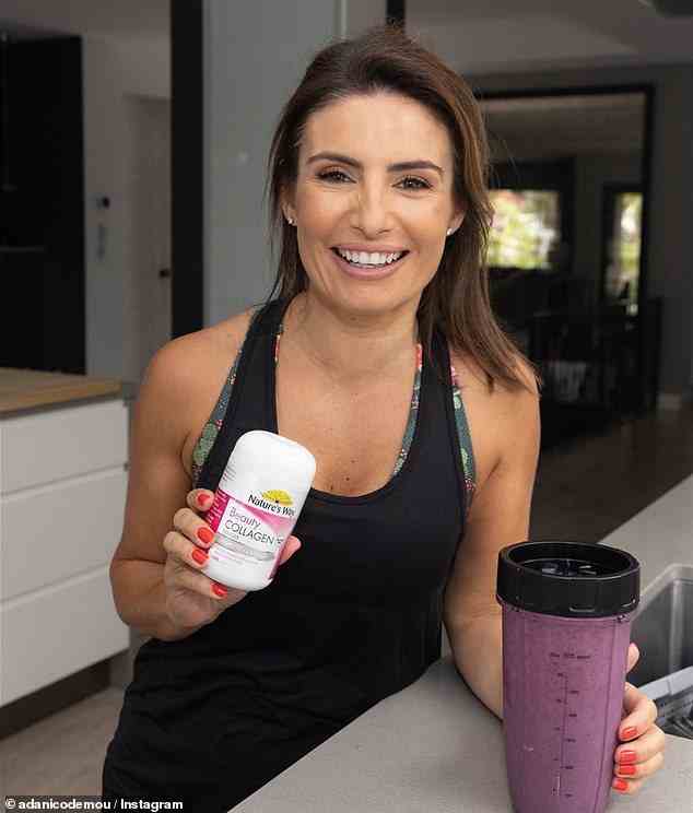 Changes: Aussie influencers are preparing for significant changes to the regulations surrounding how they promote health and skincare products online. Pictured: Ada Nicodemou