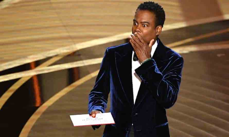 Du weißt, wie Frauen sind!  Chris Rock präsentiert bei den Oscars.