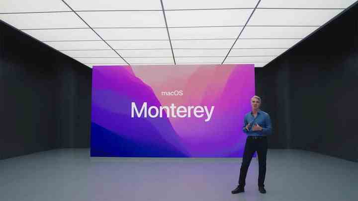 Apple introduces macOS Monterey. 