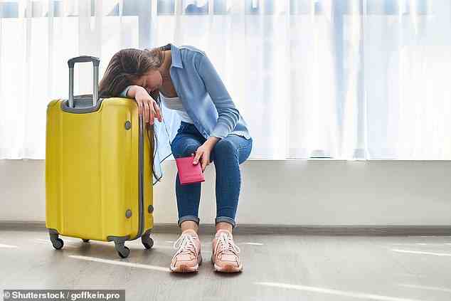 Delayed: Under UK law, an airline may have to compensate you if your flight is more than three hours late but not  if the cause of the disruption is out of the airline's control