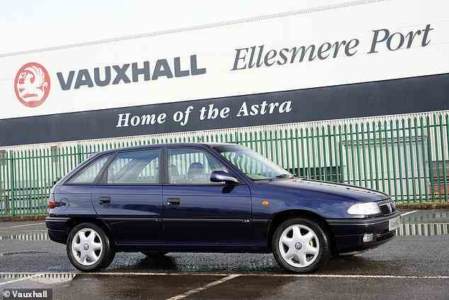 Der 1991 erschienene Mk3 Astra war eher eine Weiterentwicklung des Vorgängermodells als eine komplette Überholung.  Es wurde bis 1998 produziert