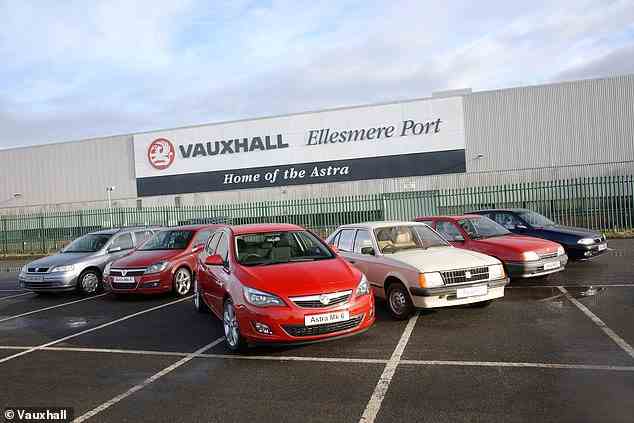 Seit 1981 wurden am britischen Standort mehr als 4 Millionen Vauxhall Astra aller Generationen gebaut