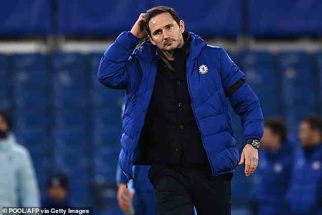 Lampard wurde im Januar 2021 von Chelsea entlassen, nachdem seine Mannschaft um Beständigkeit gekämpft hatte