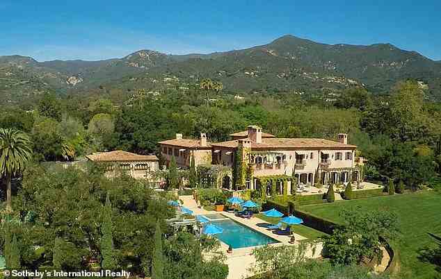 Der Herzog und die Herzogin von Sussex leben derzeit in einem 11,2 Millionen Pfund (14,65 Millionen Dollar) teuren Herrenhaus in Montecito, Kalifornien, das sie mit einer Hypothek in Höhe von 7,3 Millionen Pfund (9,5 Millionen Dollar) gekauft haben