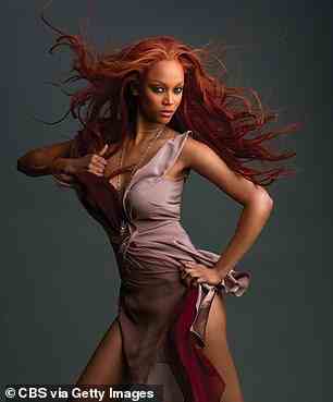 Two unnamed models claimed that they were questioned about personal matters from their past on-camera to provoke an emotional response. Tyra is pictured for the show in 2004