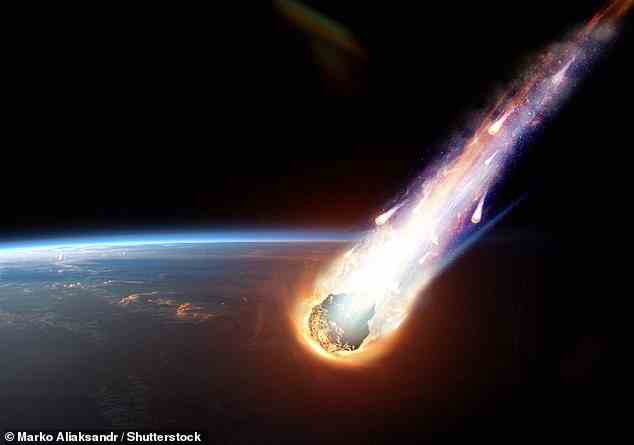 Laut NASA schoss der Meteor mit mehr als 100.000 Meilen pro Stunde durch den Himmel in der Nähe von Papua-Neuguinea und schlug am 8. Januar 2014 in der Nähe der Insel Manus ein (Konzeptbild).