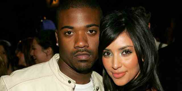 Ray J und Kim Kardashian.
