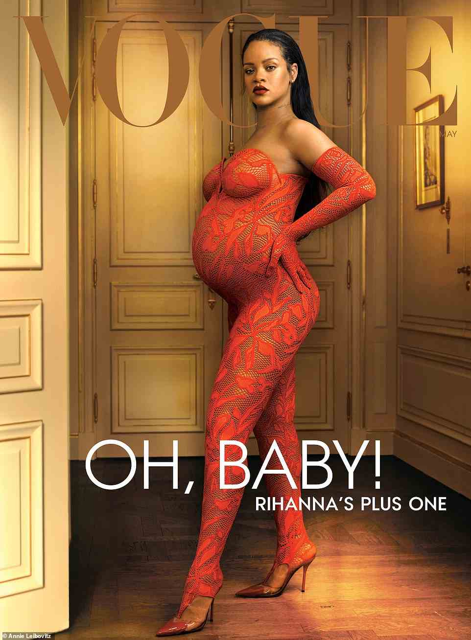 Wow!  Rihanna verteidigte auch ihre Neudefinition der Schwangerschaftsmode und umarmte ihren sich verändernden Körper, nachdem sie stolz ihren Bauch in einer Reihe von leicht bekleideten Looks präsentiert hatte