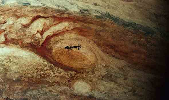 Roter Fleck: Jupiter ist vielleicht am berühmtesten für seinen wirbelnden roten Fleck