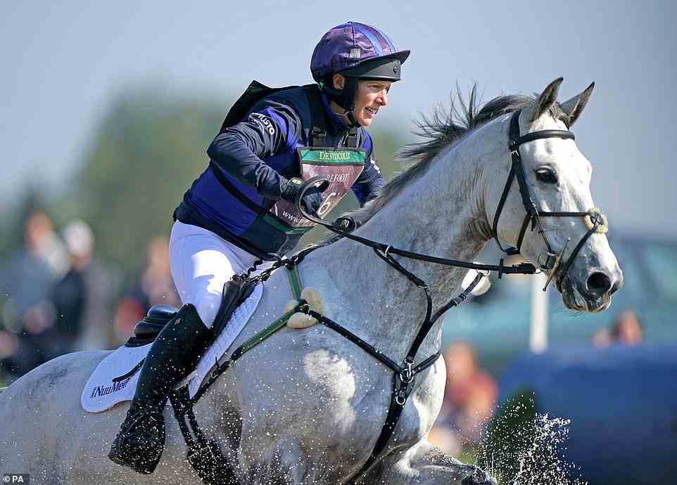 Für Furore sorgen!  Zara reitet auf Classicals Euro Star nimmt an den International Horse Trials von Barefoot Retreats Burnham Market teil