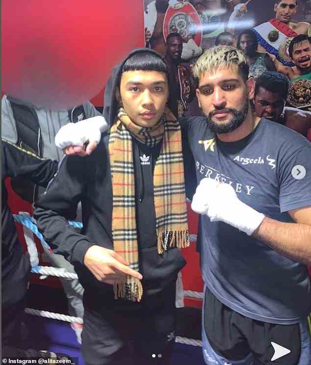 Der Bolton-Boxer Amir Khan hatte den Teenager zuvor gefeiert und darauf bestanden, dass er eine große Zukunft vor sich habe
